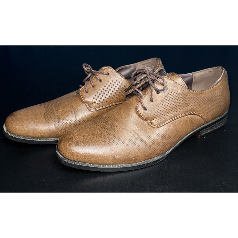 Aston Marc Men's Wingtip Oxfords Shoes - Brown Size 11